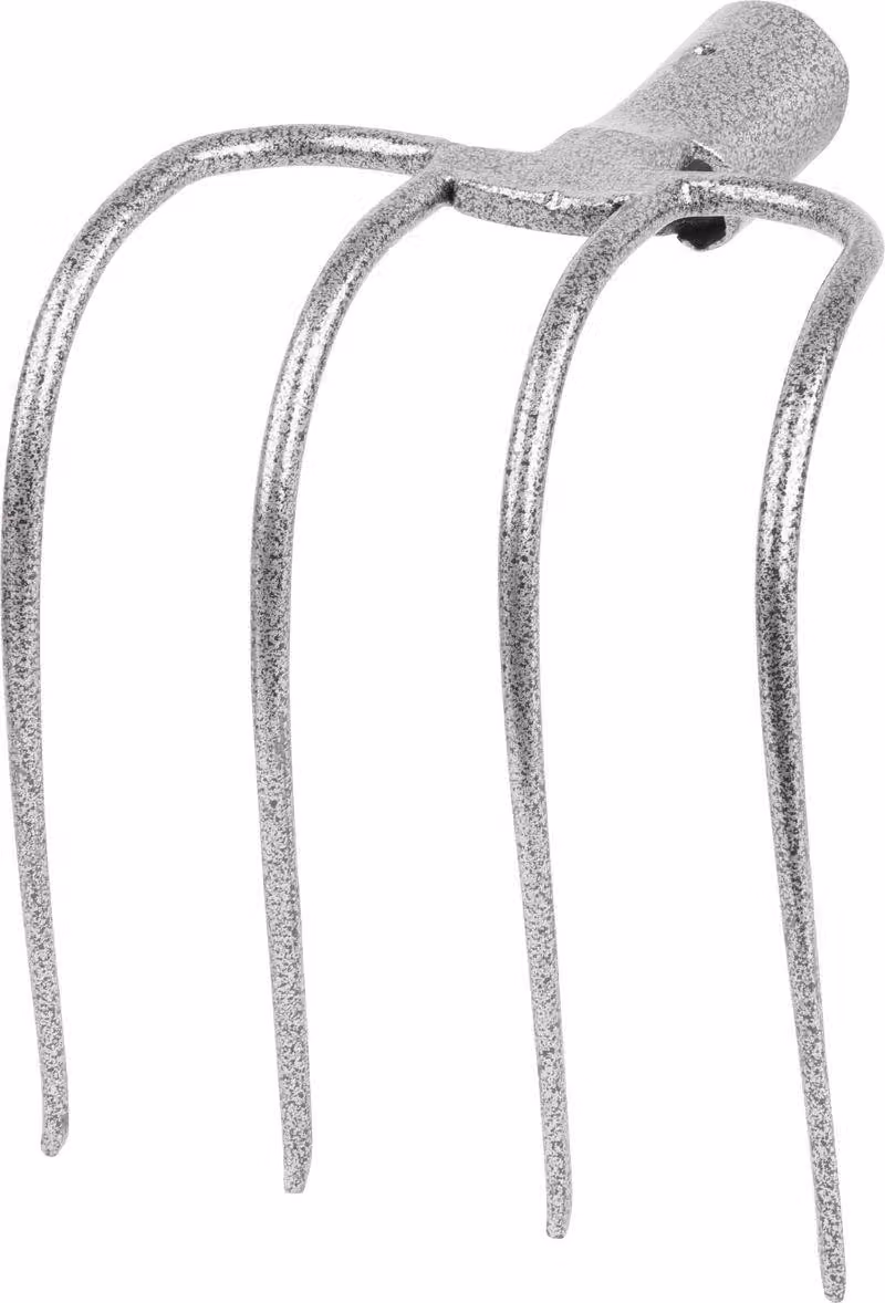 Forcone F120KX, 4 denti, KomaXit, da scavo, curvo, senza manico