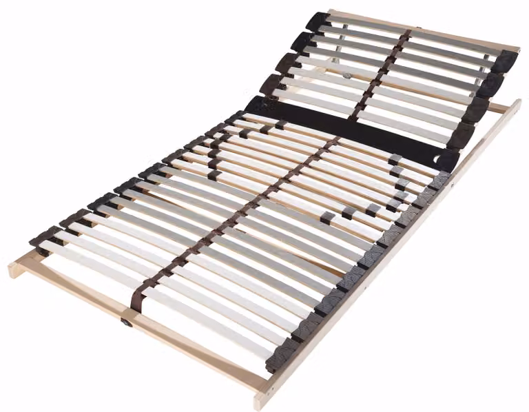 Rete a doghe Maxi Strong, Beco, testiera regolabile manualmente, disponibile nelle misure 90x200 cm e in altre dimensioni, ideale per carichi elevati - Dimensioni: 90 x 200 cm