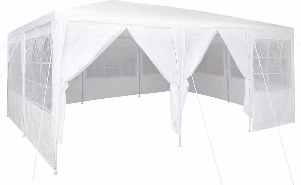 Tenda Party Bianco 600 x 400 x 266 cm Polietilene