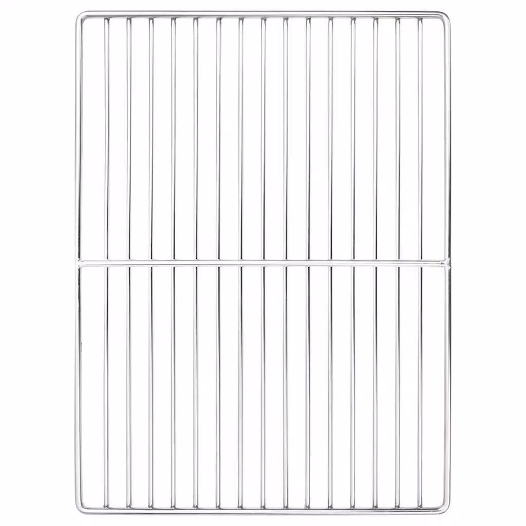 Griglia vidaXL in acciaio inox argento L: 40 cm, P: 30 cm
