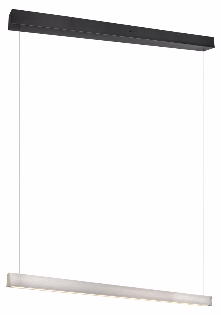 Trio 347910107 Wallace Lampada a sospensione a LED 29W dimmerabile Nichel opaco CCT colore della luce regolabile