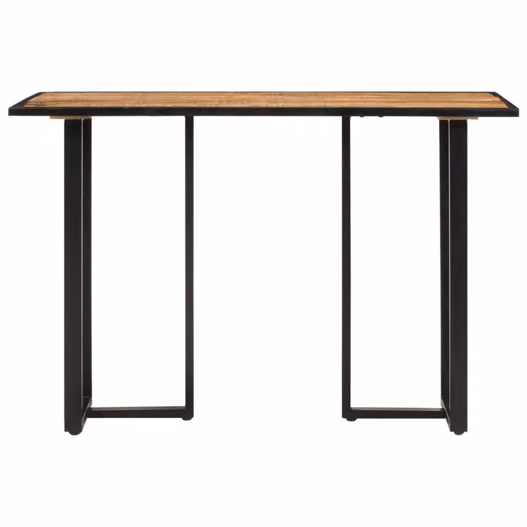 vidaXL Tavolo da pranzo 110x55x75,5 cm in legno massiccio di mango