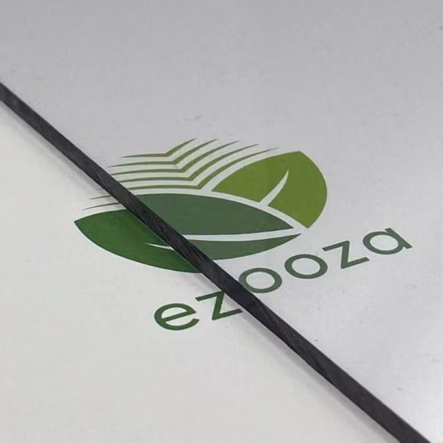 Lastra di policarbonato compatto EZOOZA trasparente con protezione UV, spessore 5 mm, L 1000 mm x P 1000 mm