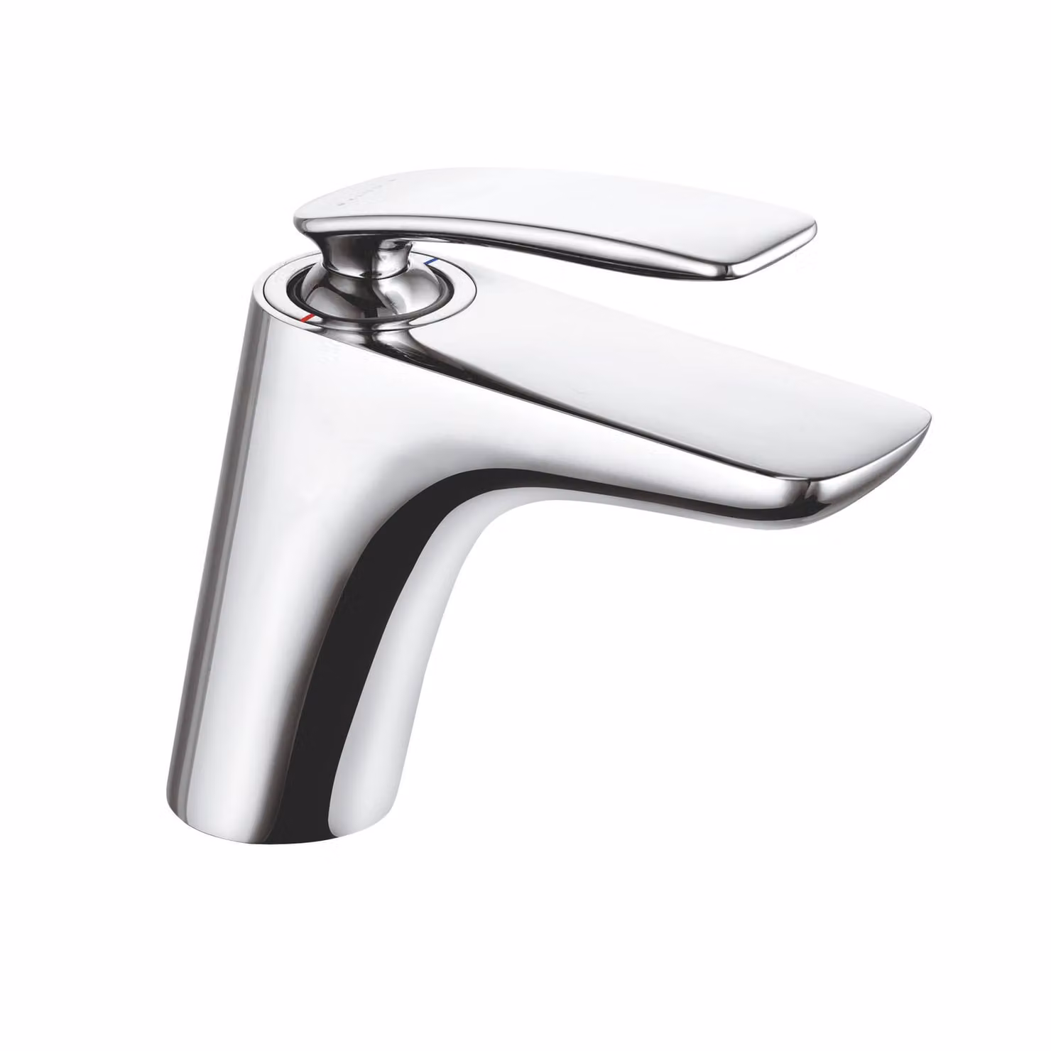 KLUDI BALANCE Mitigeur monocommandé pour lavabo, hauteur de bec 100mm, sans garniture d'écoulement, 520260575, 520260575