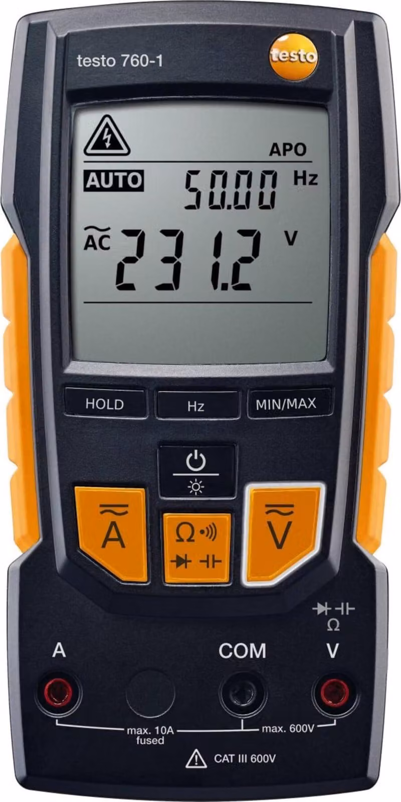 Testo Digital-Multimeter RMS 600 VAC 600 VDC 10 ADC (TESTO 760-1)