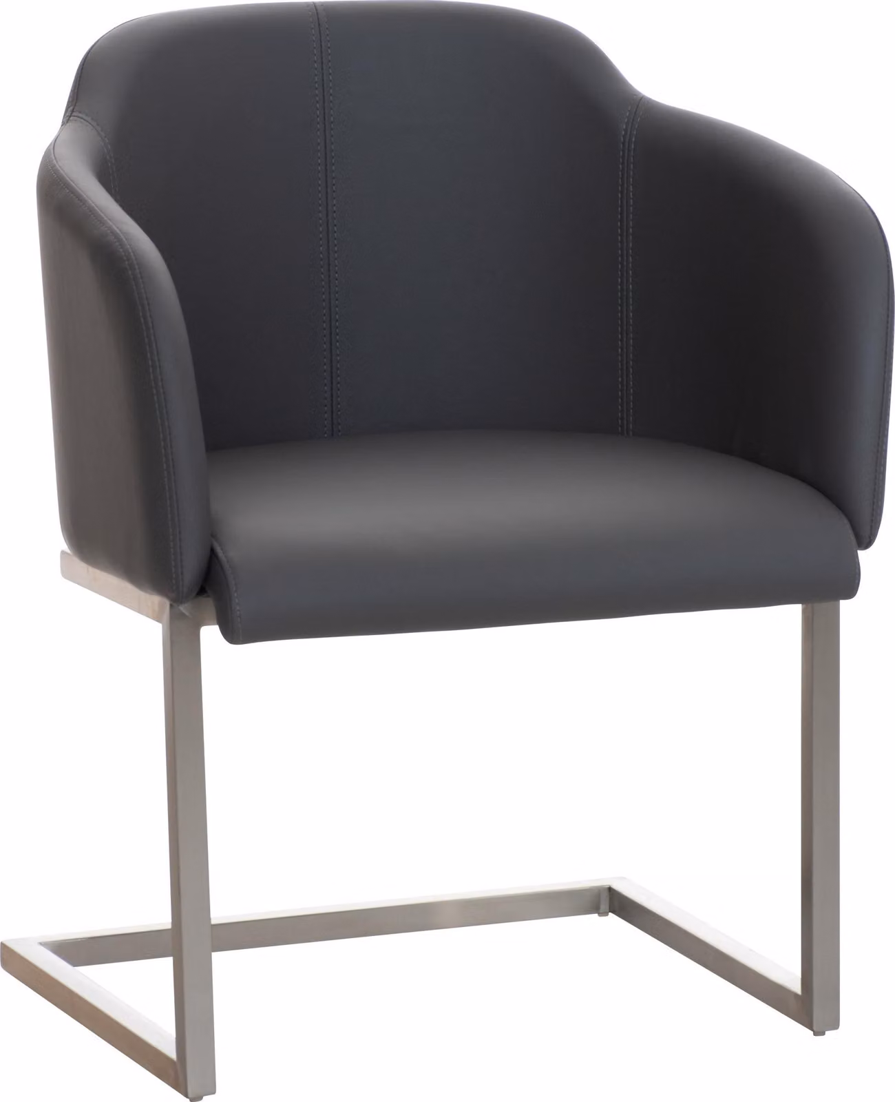 Sedia visitatore Magnus grigia