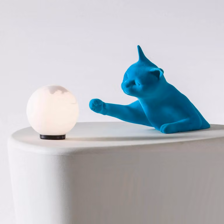 Karman Lampada da tavolo di design Maoo, Soggiorno / Sala da pranzo, Ceramica, Design, Lampada da tavolo