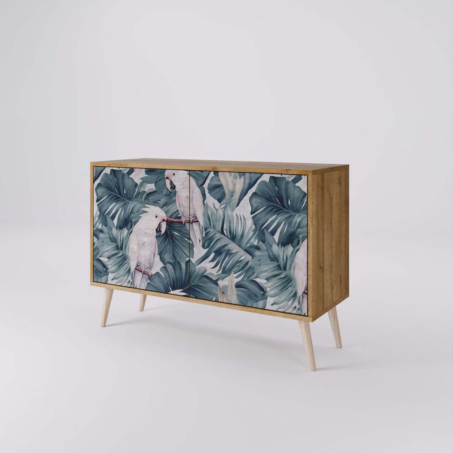Cassettiera Spacerebels a 2 ante - credenza cassettiera - credenza alta - mobile guardaroba - soggiorno camera da letto - 57,5×111×42 (HxLxP)