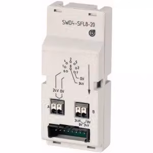 Passacavo per armadio elettrico Eaton SWD, da cavo piatto a cavo tondo, presa 121380