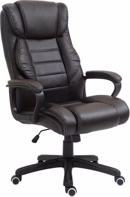 Sedia da ufficio con funzione massaggio, sedia direzionale ergonomica con massaggio vibrante, funzione dondolo, sedia da scrivania girevole