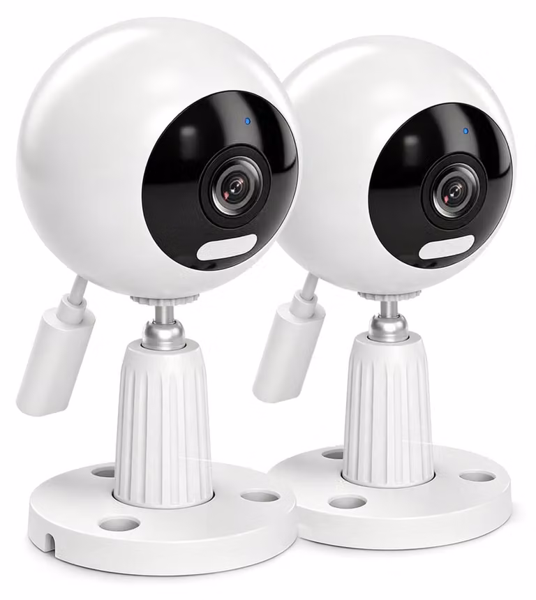 Telecamera di sicurezza interna ed esterna, telecamera Wi-Fi 5G con visione notturna, audio bidirezionale e zoom automatico