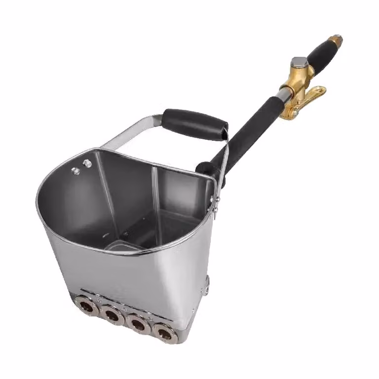 Pistola a spruzzo per malta, potenza 3000W, 4 fori di spruzzo, gittata ottimale 50 cm,