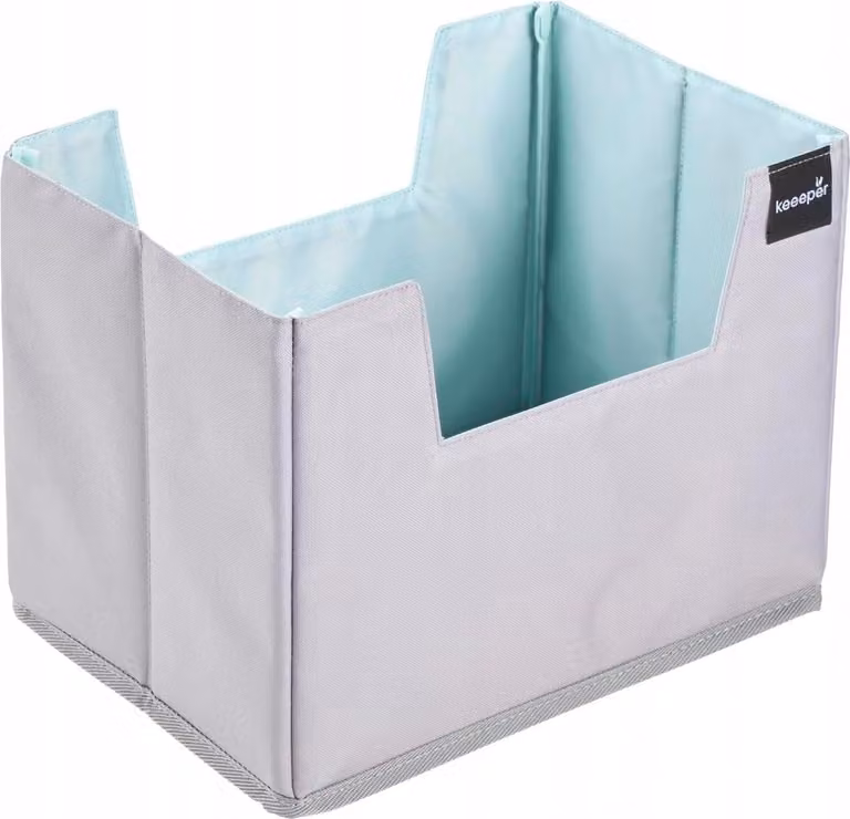 keeeper 1229862400000 keeeper organizzatore della spesa "nea", taglia L, grigio/acquamarina