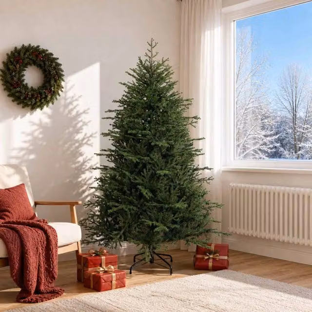Albero di Natale Artificiale con Rami Pieghevoli 180 cm 42055574