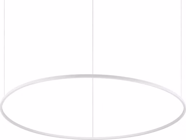 Lampada a sospensione Oracle D150 81W luce calda Bianco Ideal Lux
