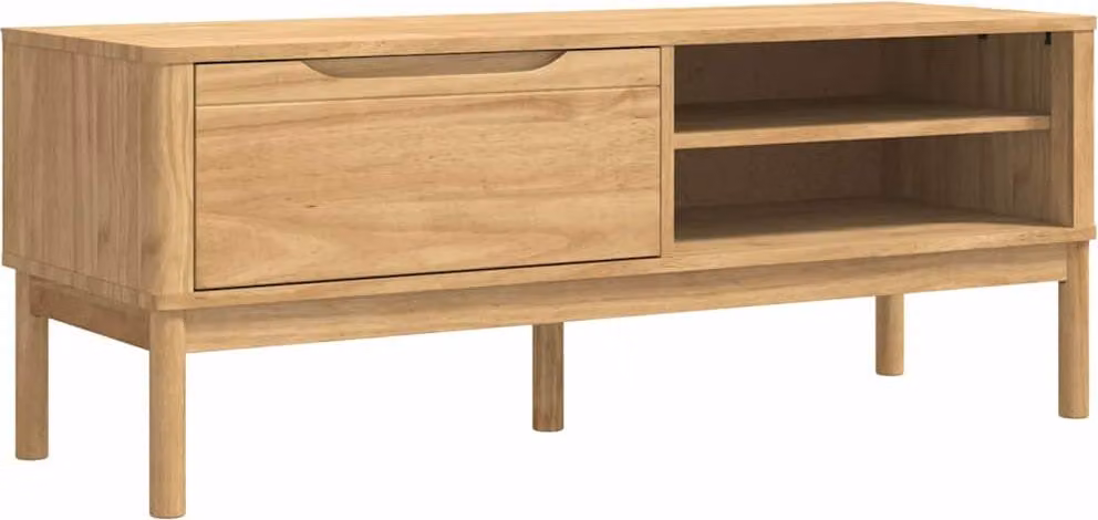 Panchina per corridoio FLORO Marrone cerato 115 x 40 x 45 cm