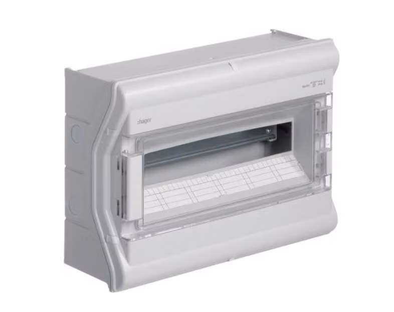 Quadro di distribuzione piccolo, Vector, APV, IP65, 36PLE, stabile ai raggi UV, senza ingresso cavi