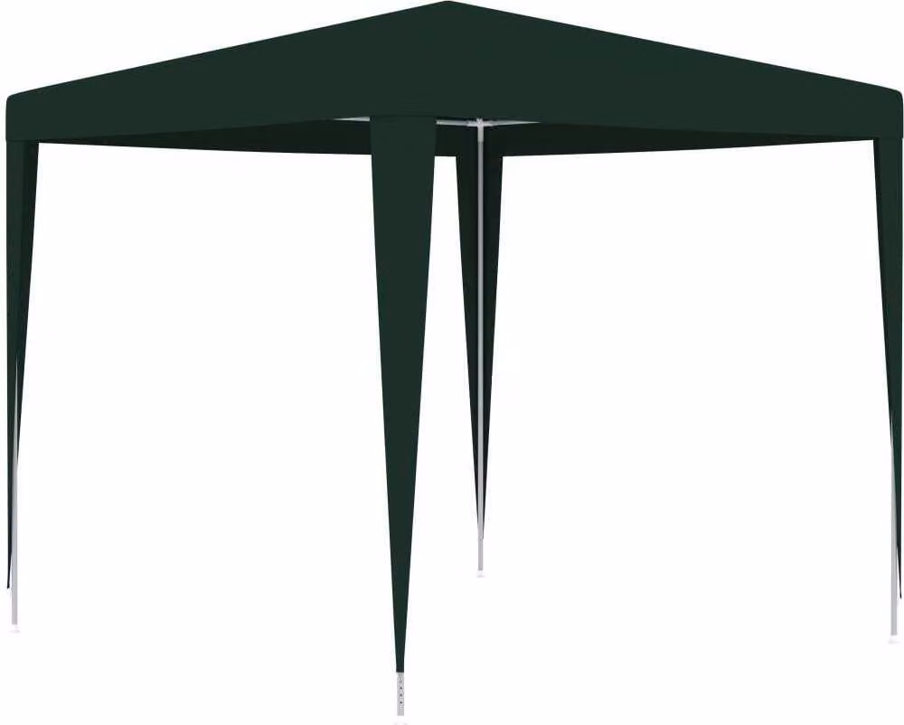 Gazebo Professionale 2,5x2,5 m Verde 90 g/m²