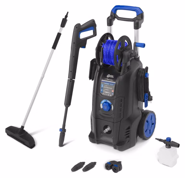 Idropulitrice elettrica, 2500 W - Pressione: 150 bar - Portata: 810 litri all'ora - Ideale per uso domestico e giardinaggio