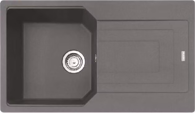 Franke Urban - Lavello Fragranite UBG 611-86, 860x500 mm, pietra grigia 114.0700.115