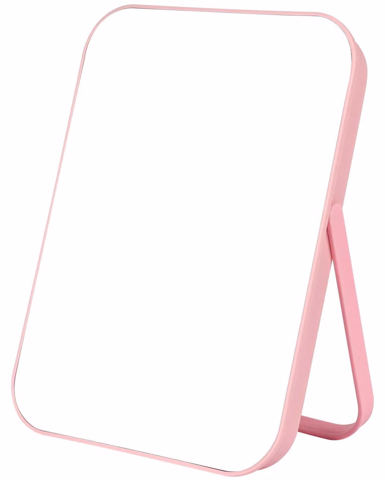 Specchio da tavolo pieghevole - Specchio per il trucco Super HD - 17,5 x 24 cm