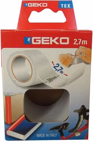 Nastro adesivo in tessuto sintetico - 38 mm x 27 m - Bianco