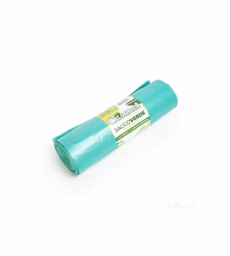 Casanet Sacchi per Giardinaggio Verde 90x120 cm 140 Litri Robusti