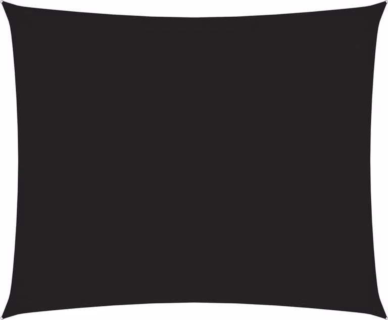 The Living Store Tenda da sole in tessuto Oxford rettangolare 2x3 m nero
