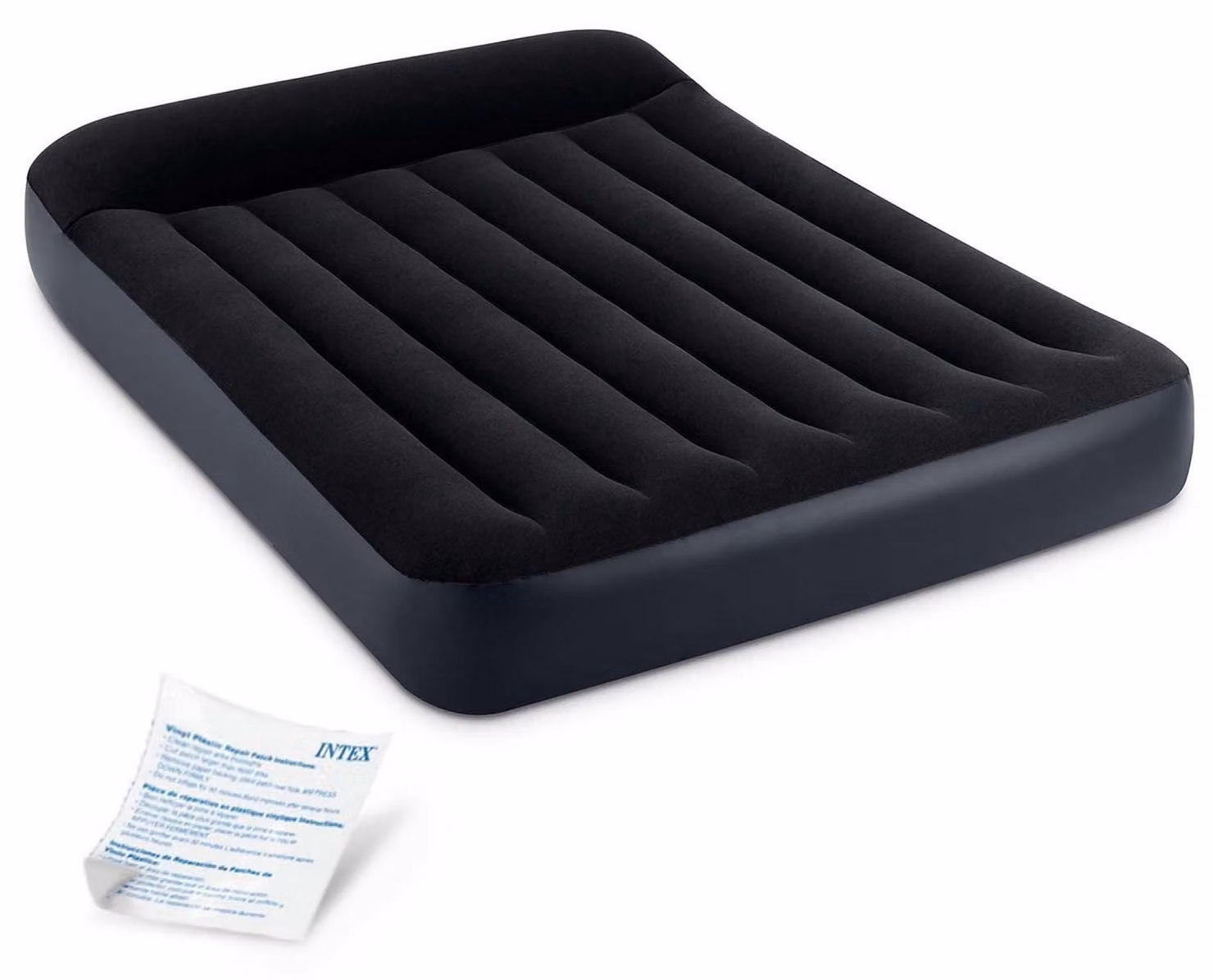 Materasso gonfiabile matrimoniale 191x137x25 cm, letto con schienale INTEX 64142