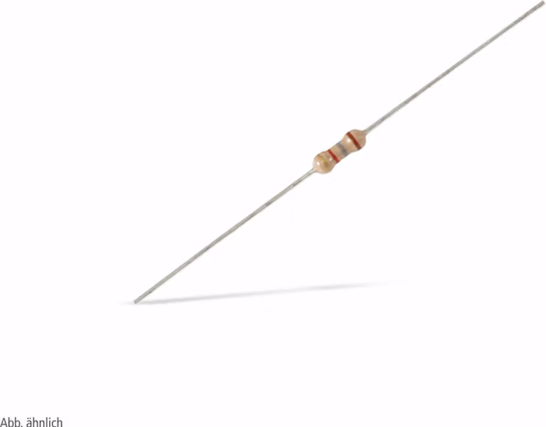 Resistenza a film di carbonio, 180Ω, 0,25W, 5%, KS, 100 pezzi
