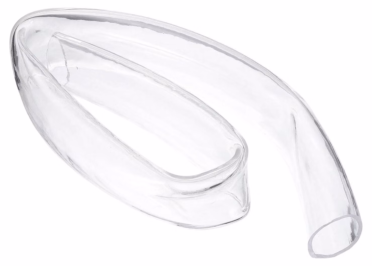 Tubo in PVC, 50x58 mm, 1 metro, trasparente, flessibile