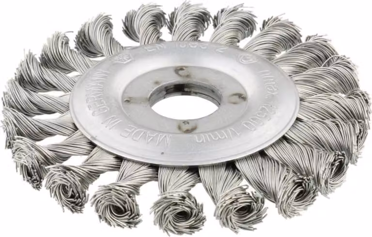 Spazzola rotonda antiruggine 115x12mm annodata Osborn