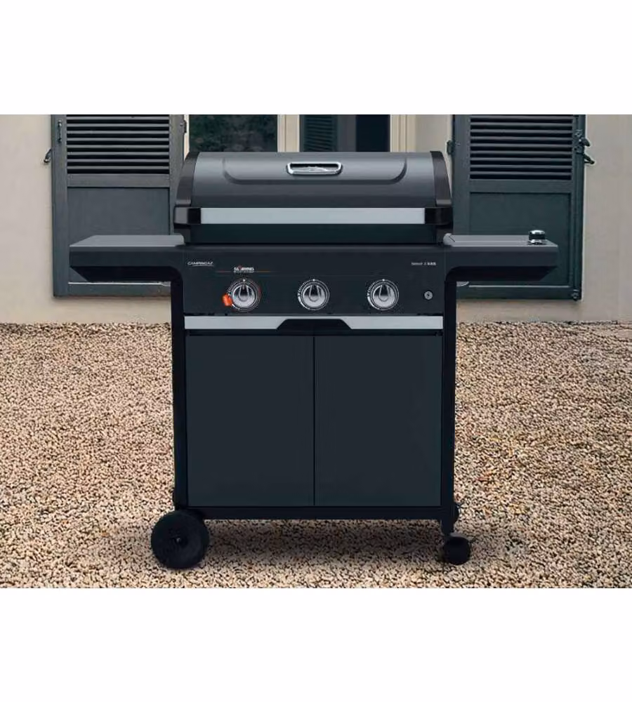 Campingaz Barbecue a Gas Select 3 EXS SBS con 3 Bruciatori Nero 2500 cmq