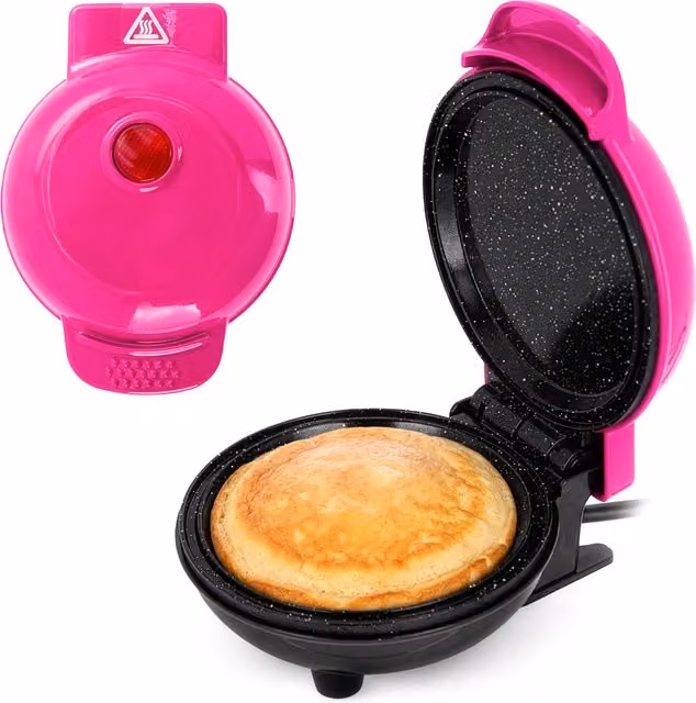 Mini piastra per pancake KASANOVA fucsia, diametro 12 cm