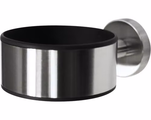 Porta asciugacapelli Tiger Boston in acciaio inox spazzolato, 305330946