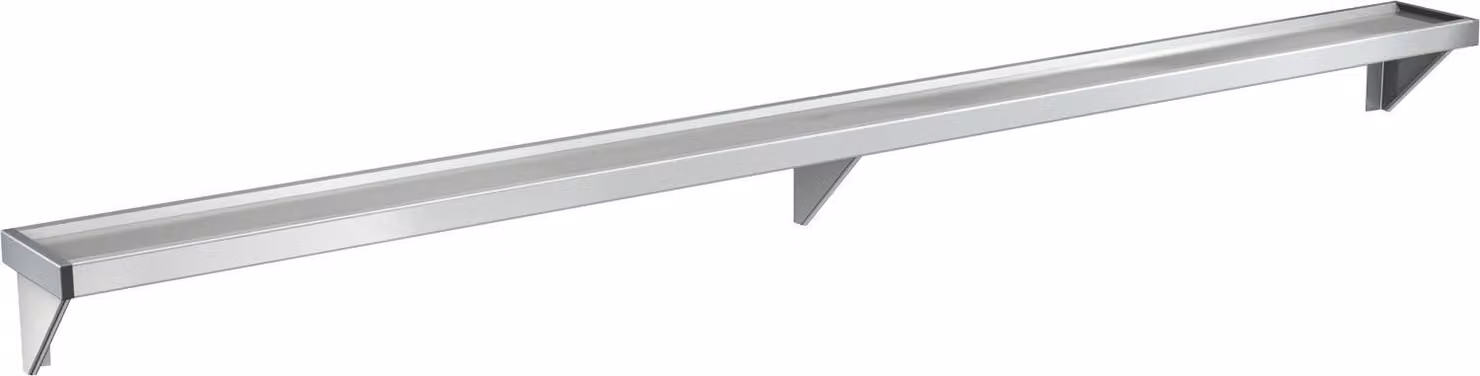 Scaffale KWC AR, SATURN, acciaio inox, 1800x138x142 mm, montaggio esterno