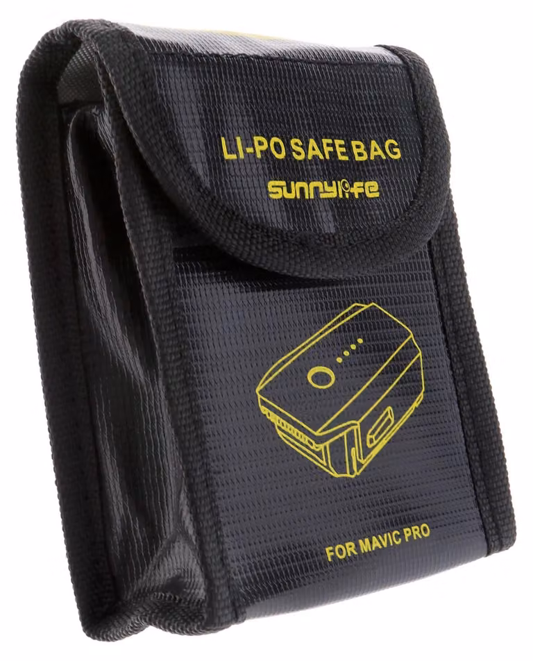 Custodia ignifuga antideflagrante per batterie LiPo