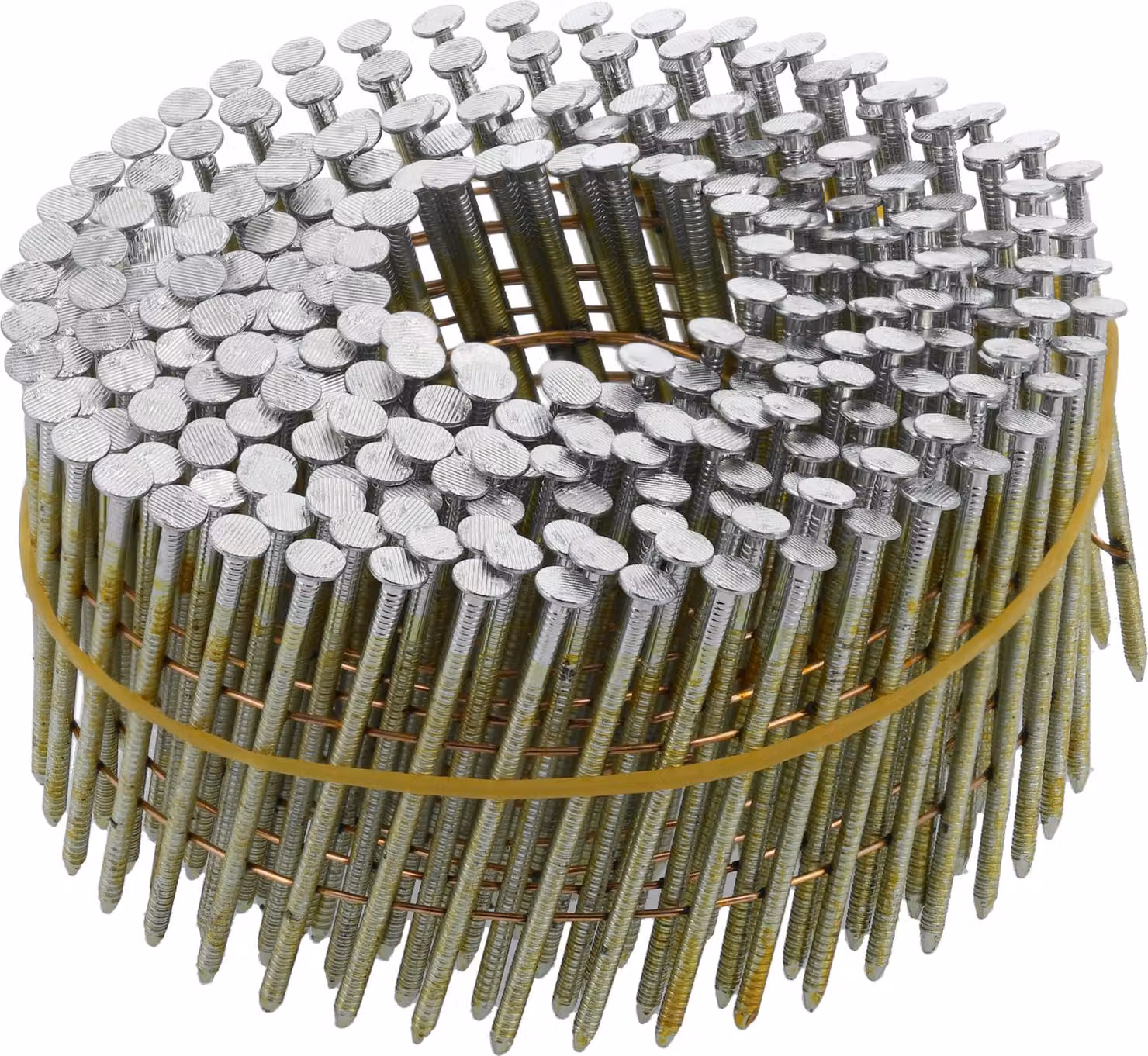 Chiodi zincati per tamburi, 50 x 2,1 mm, 5400 pezzi, angolo 15–16°
