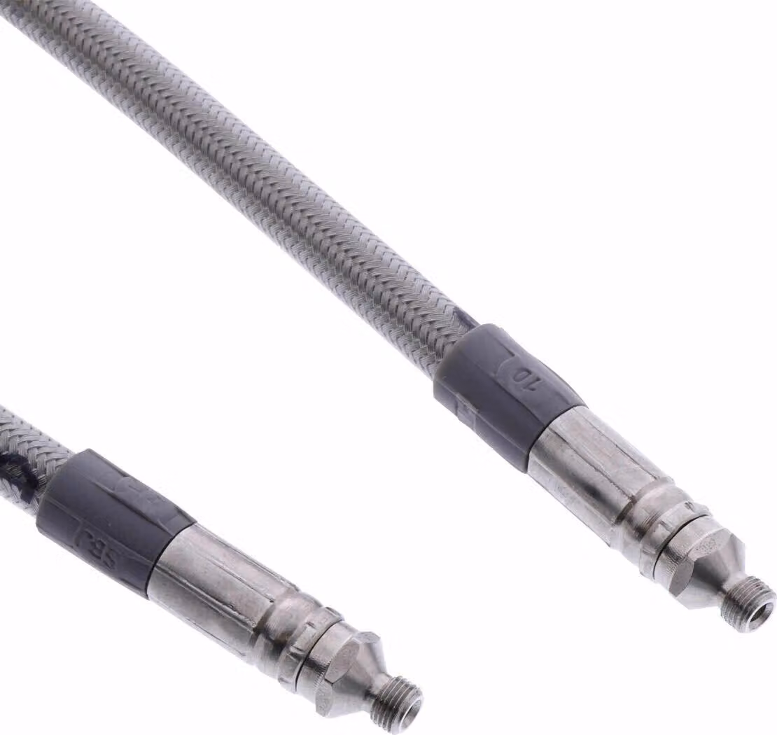 Tubo freno aeronautico STAHLFLEX 20cm trasparente