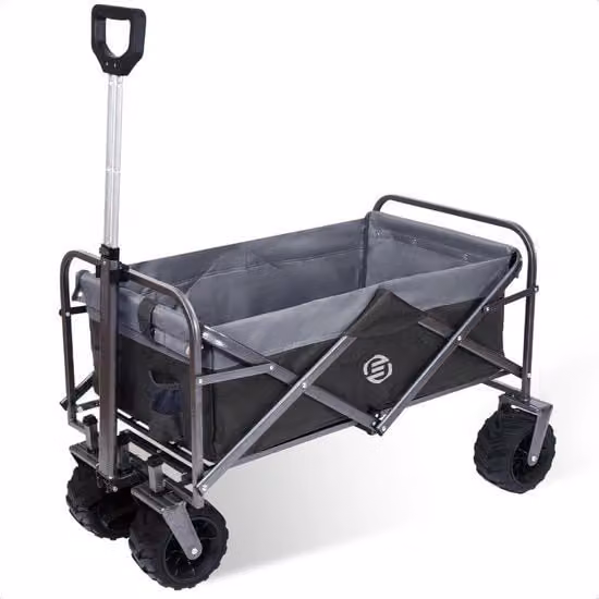 Carrello Opportuno - Carrello Opaco - Carrello da Spiaggia - Ruote Girevoli - Vari Posizioni - Carrello da Spiaggia Portatile