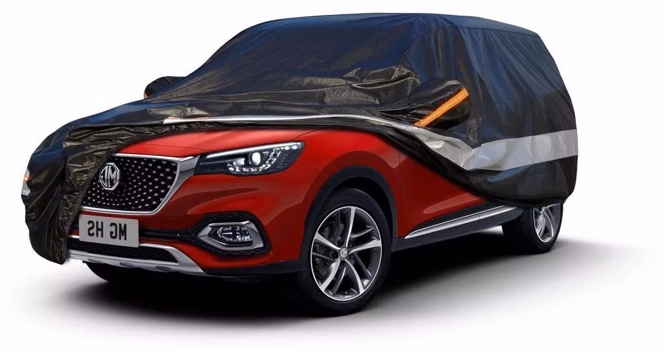 Copertura per auto, 10 strati, impermeabile e traspirante, per MG Motor HS (2018-2023), colore nero