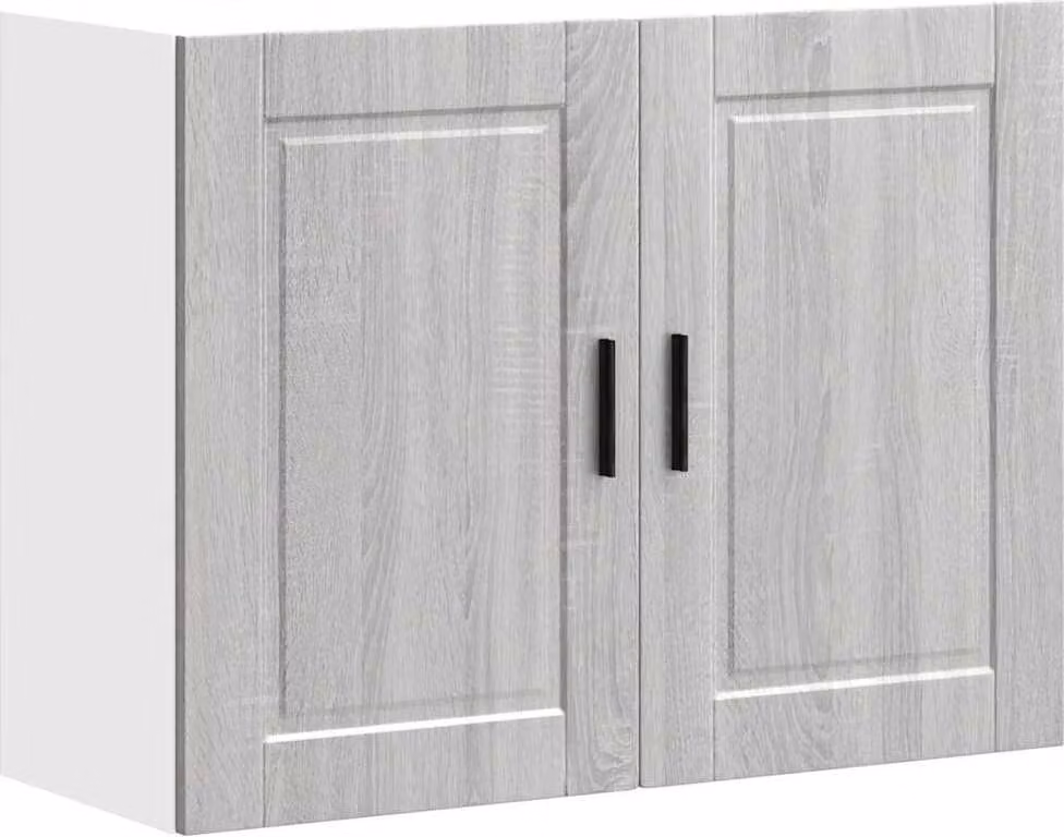 Pensile da Cucina Porto Grigio Sonoma in Legno Multistrato
