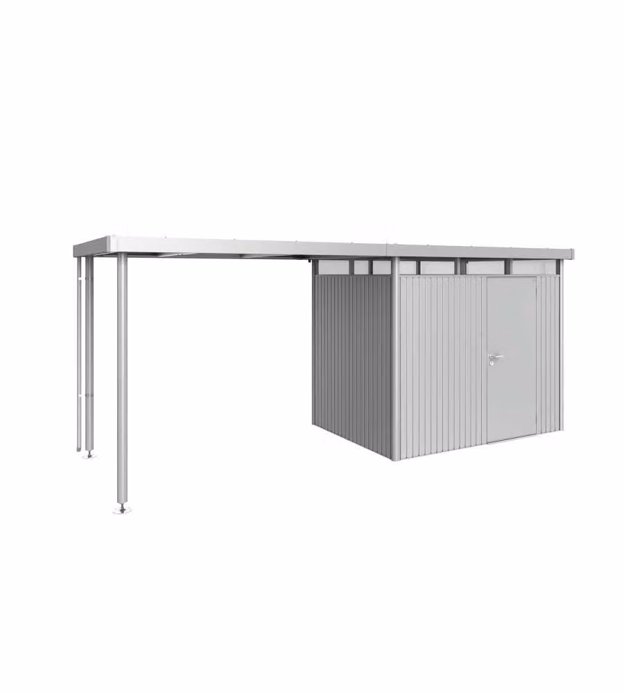 Tetto laterale casetta HighLine Misura H2 argento metallizzato