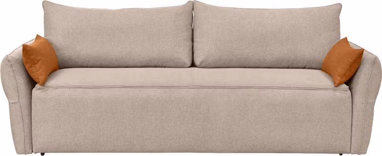 Calicosy - Divano letto 3 posti in tessuto L238 cm - LAGOS