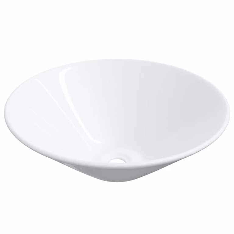 Lavandini 2 pz Bianchi 42x42x14 cm in Vetroceramica