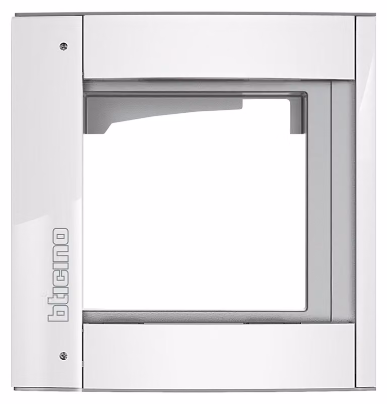 BTICINO telaio posto esterno 1f UP ws alluminio 138x144x15mm