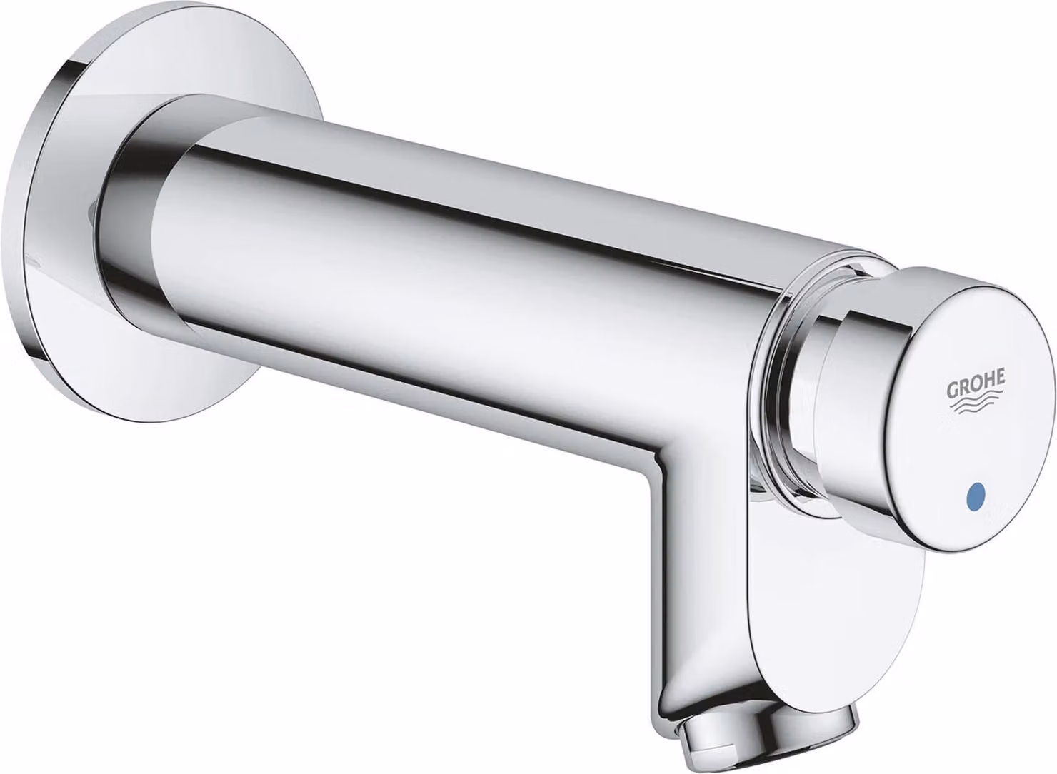 Grohe Valvola a parete con chiusura automatica Euroeco CT 36266, cromata, 1 pz.