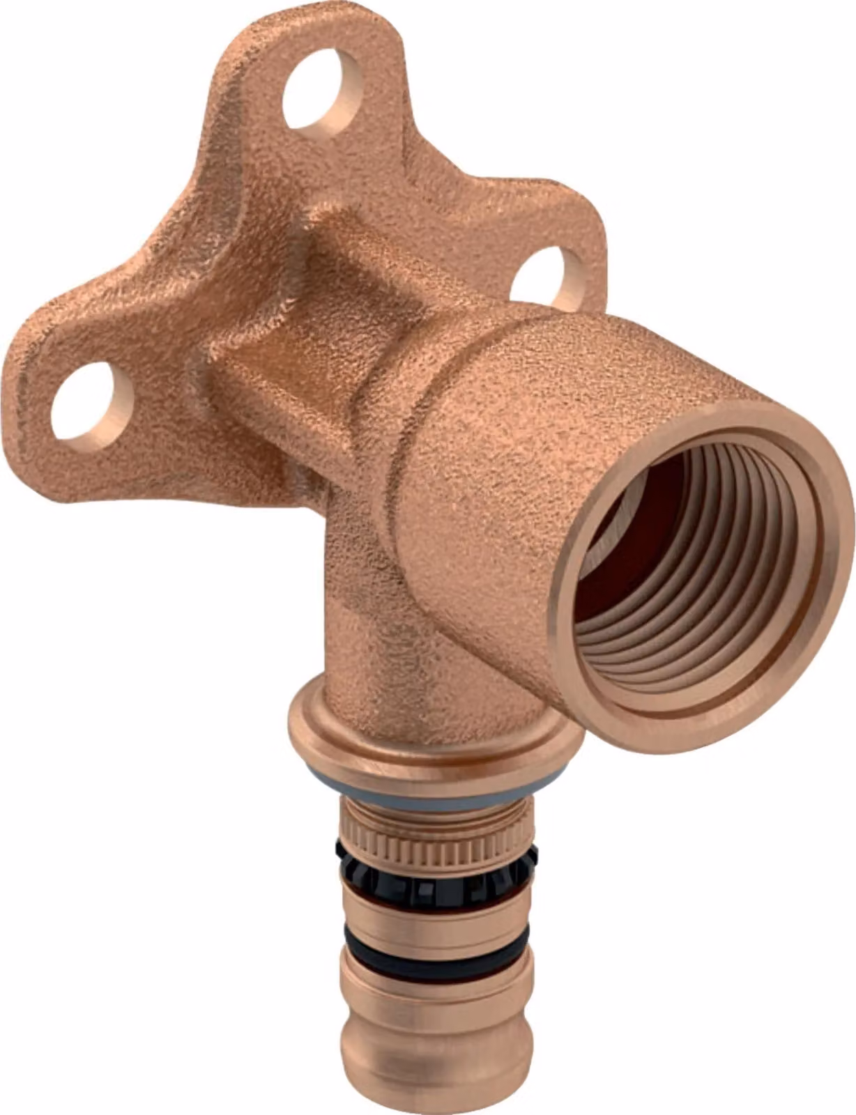 Geberit Mepla angolo di raccordo semplice, 90°, d 20 mm x Rp 3/4, lunghezza 5,2 cm, 1 pz.