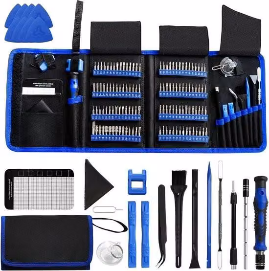 Set di attrezzi di precisione 142 in 1 per telefoni cellulari, laptop, PC, MacBook e switch