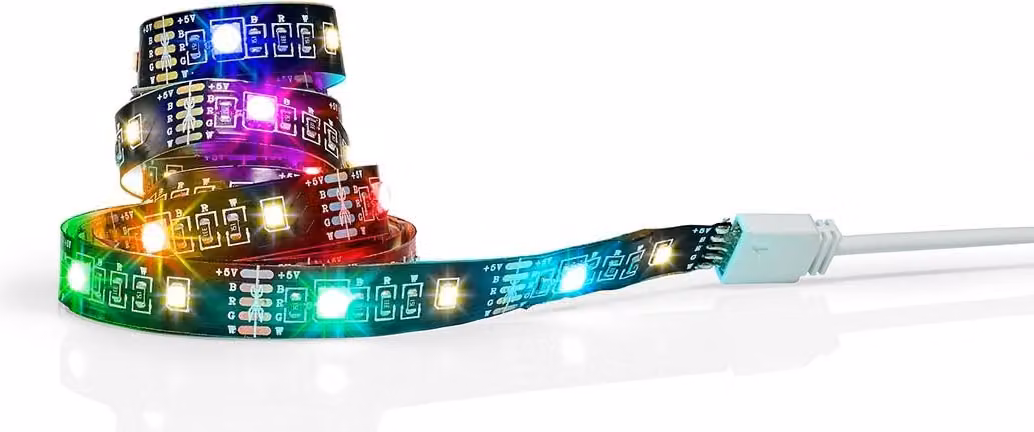 SmartLife LED-Remsa | Bluetooth® | RGB / Varm Vit | SMD | 2,00 m | IP20 | 2700 K | 380 lm | Android™ / IOS